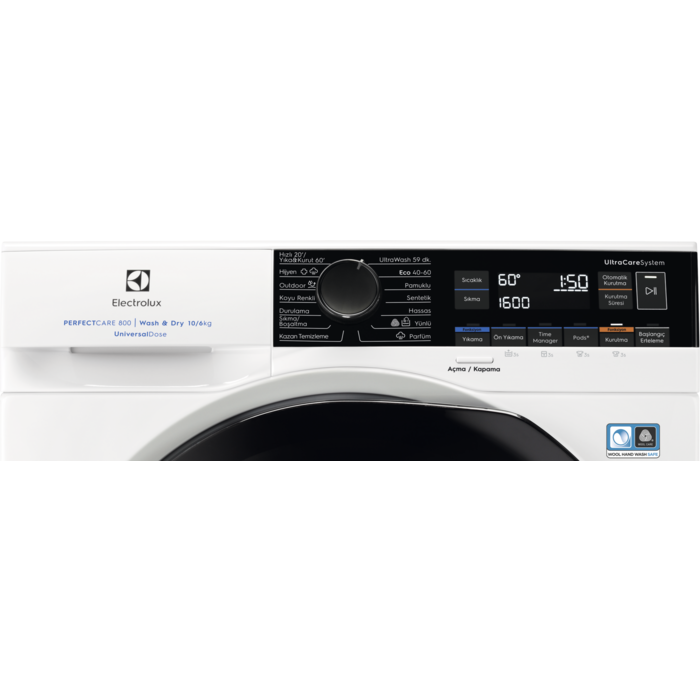 Electrolux - Kurutmalı Çamaşır Makinesi - EW8WP261PBT