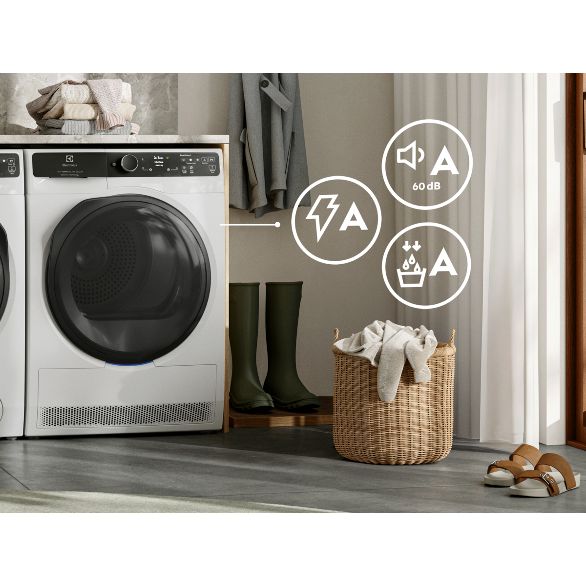 Electrolux - Isı Pompalı Kurutma Makinesi - EW9D797SCT