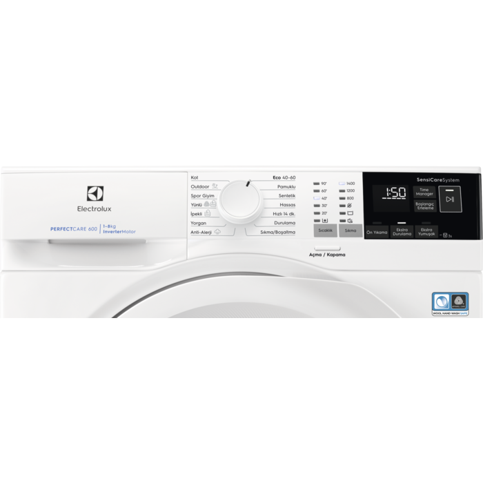 Electrolux - 8 kg kapasiteli çamaşır makinesi - EW6FN448WT