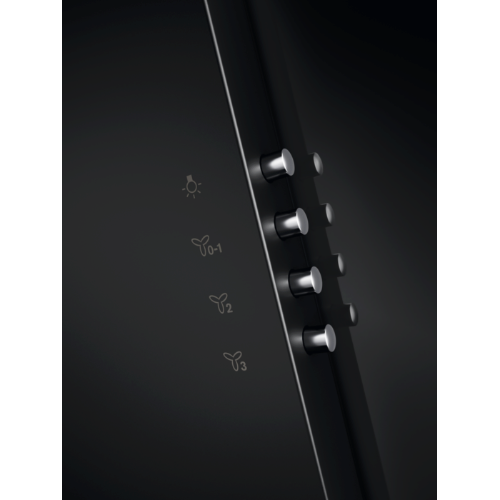 Electrolux - Siyah Davlumbaz - LFV329K