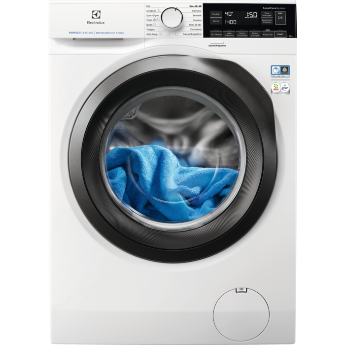 Electrolux - 10 kg ve üstü kapasiteli çamaşır makinesi - EW6F341PST