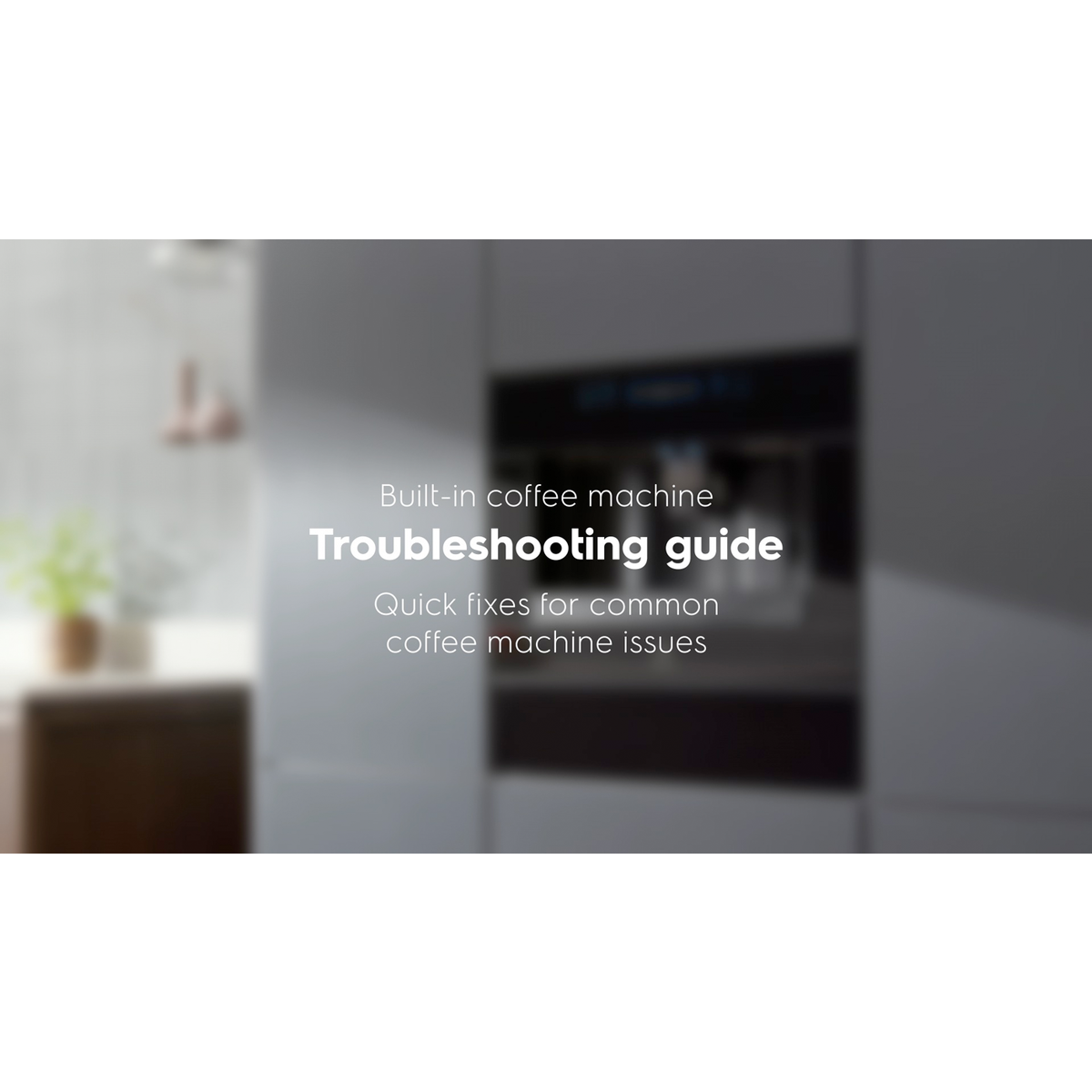 Electrolux - Ankastre Kahve Makinesi - KBC85Z