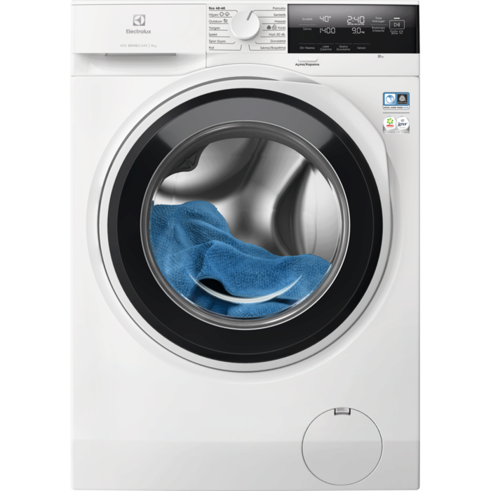 sensicare 600 9 kg kapasiteli çamaşır makinesi