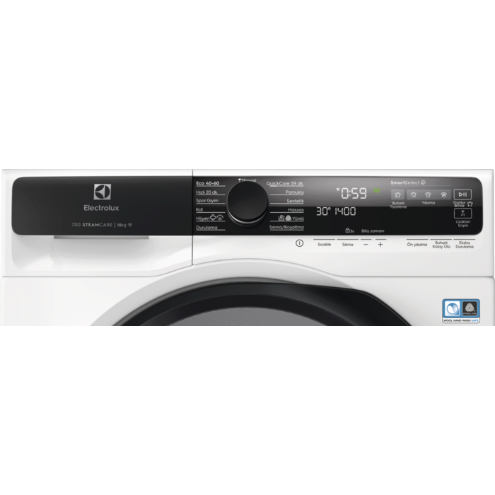 Electrolux - 10 kg ve üstü kapasiteli çamaşır makinesi - EW7F5412CT
