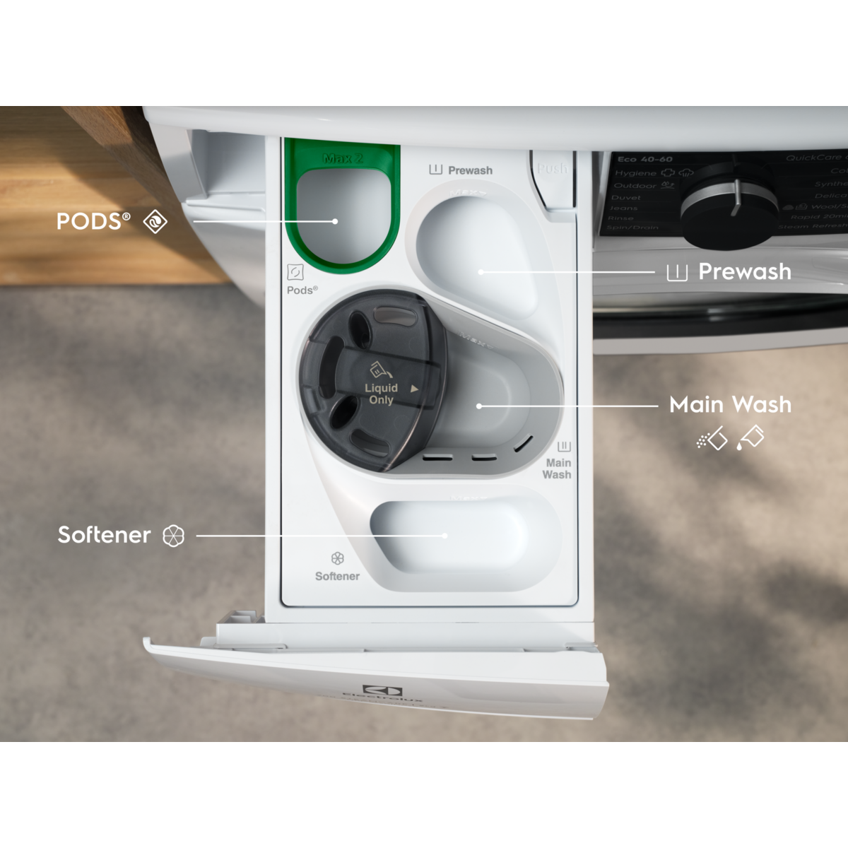 Electrolux - Kurutmalı Çamaşır Makinesi - EW7W4602QT