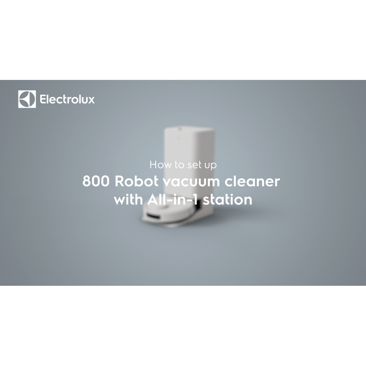 Electrolux - Robot Elektrikli Süpürge - ER81UW3SW