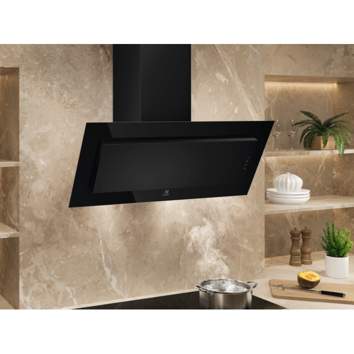 Electrolux - Siyah Davlumbaz - LFV329K