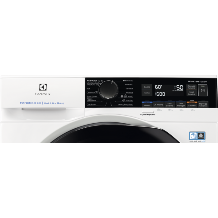 Electrolux - Kurutmalı Çamaşır Makinesi - EW8WP2168LW