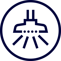 LED light on the nozzle 