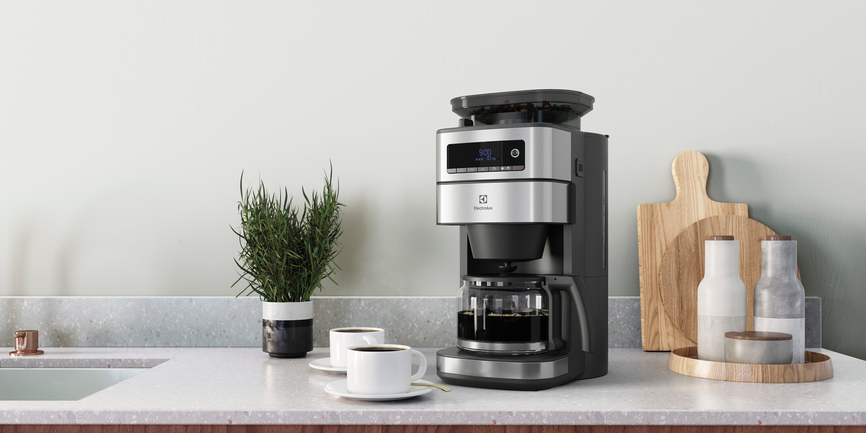 Explore 6 Öğütücülü Filtre Kahve Makinesi | Electrolux